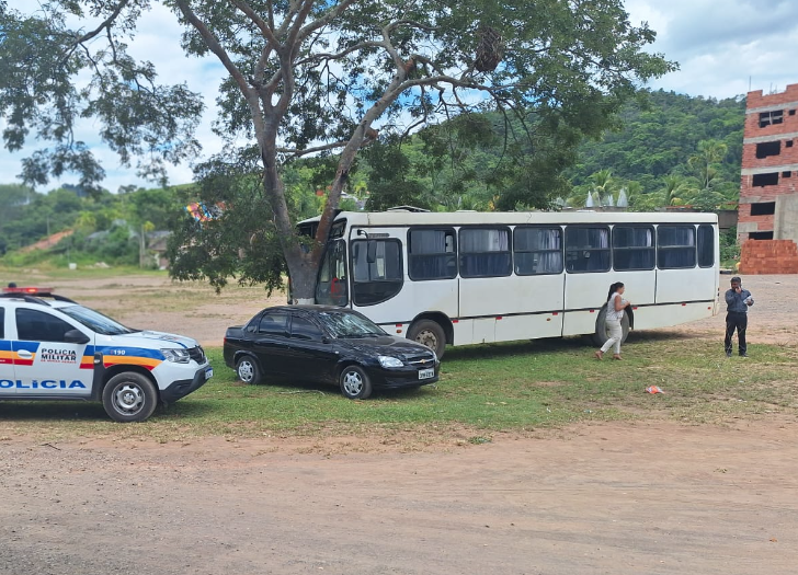 Criança de 10 anos morre atropelada por ônibus desgovernado em estacionamento de clube, em Caratinga