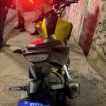 Jovens ficam feridos após acidente com moto na Cristiano Machado, em BH; veja o flagrante