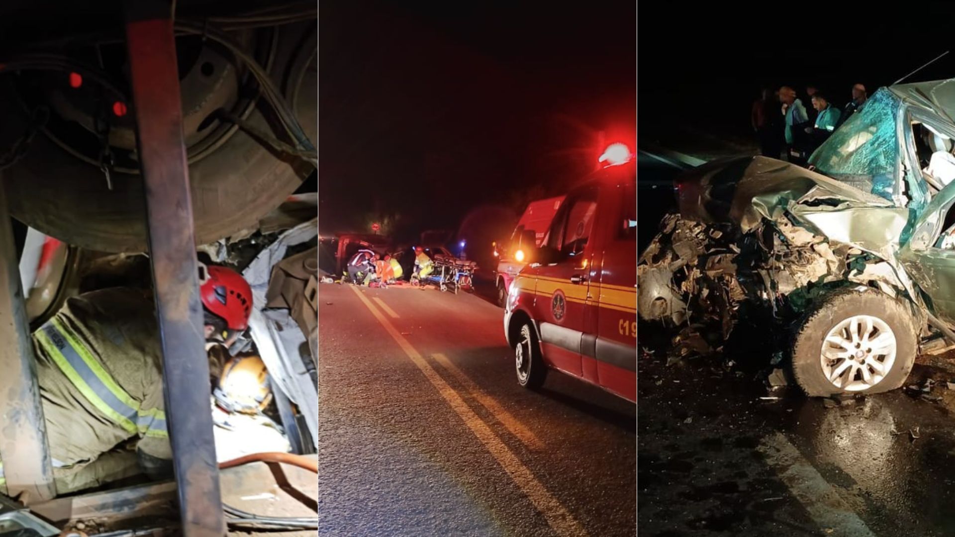 Rodovias de MG têm 15 mortos em sequência de acidentes em um pouco mais de 48 horas