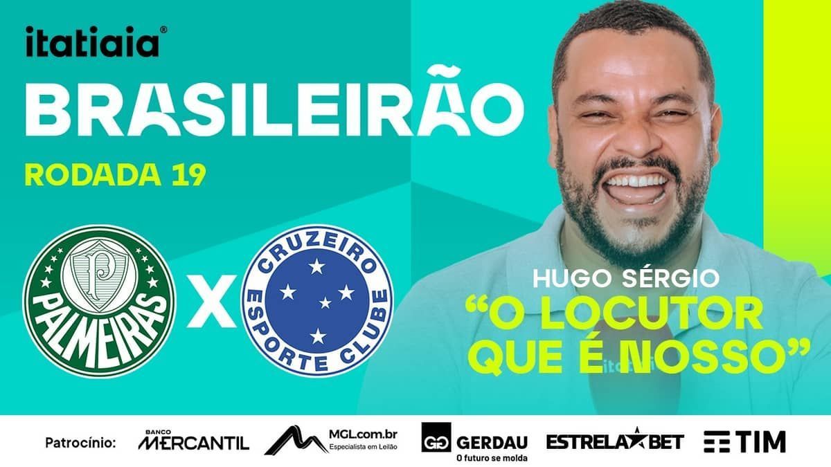 Palmeiras x Cruzeiro: assista, ao vivo, à transmissão da Itatiaia