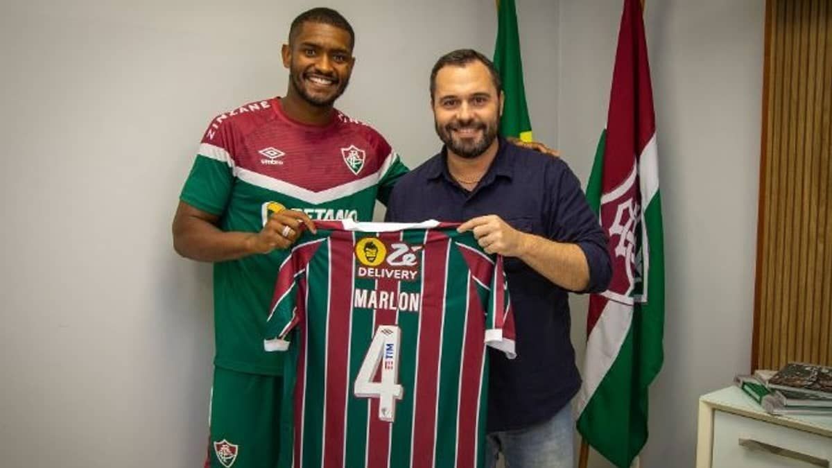Fluminense oficializa contratação por empréstimo do zagueiro Marlon