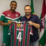 Fluminense oficializa contratação por empréstimo do zagueiro Marlon