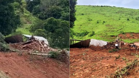 Tragédia ocorreu na Zona da Mata de Minas