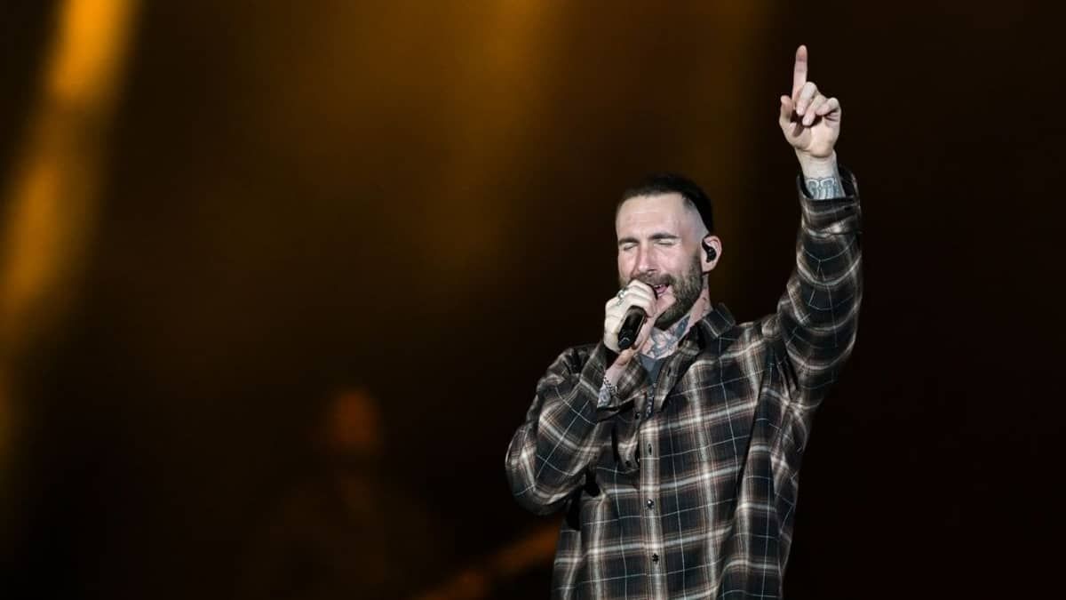 Maroon 5 na Arena MRV: veja fotos da apresentação da banda de Adam Levine em BH