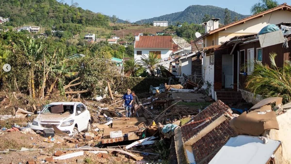 Ciclone extratropical: sobe para 36 o número de mortos no Sul do Brasil