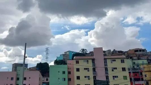A capital pode ser atingida com pancadas de chuva entre 20 a 30 mm