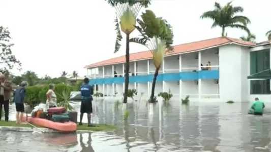 A previsão do tempo continua indicando chuva intensa nos próximos dias na região