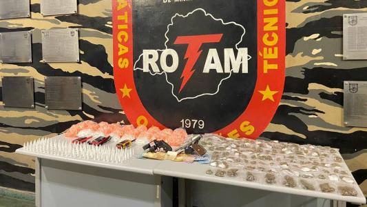 Um homem foi preso durante operação