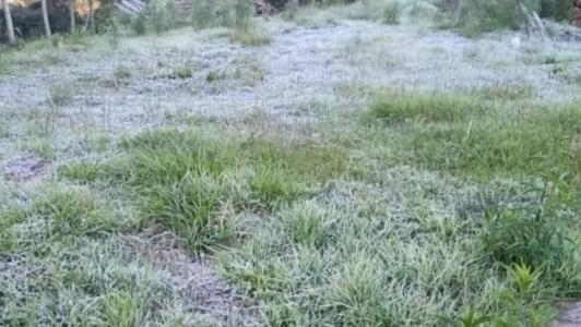 A prefeitura registrou 1°C negativo