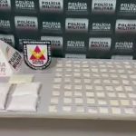 PM apreende quase 100 papelotes de cocaína em lanchonete em Minas