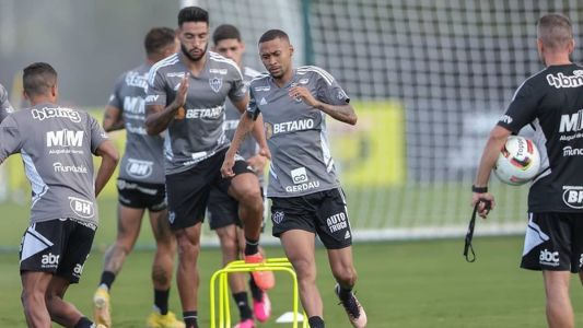 Ademir é o atacante com menos minutos pelo Galo na temporada