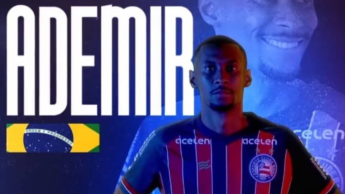 Ex-Atlético, Ademir é anunciado como reforço do Bahia
