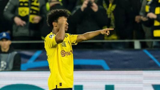Adeyemi marcou o gol solitário do jogo para o Borussia Dortmund