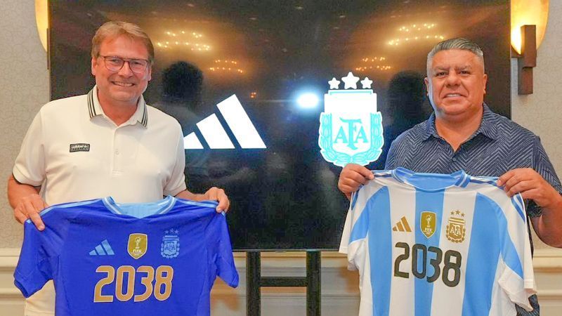 Adidas e Seleção Argentina renovam contrato até 2038: 'Parceria perfeita'