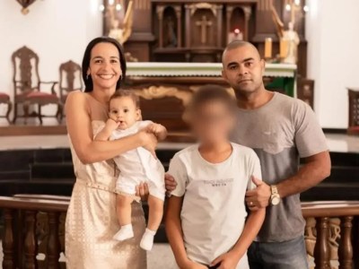 Adolescente matou pai, mãe e irmão de três anos com arma do pai, que estava debaixo da cama, no Rio de Janeiro.