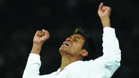 Adriano Gabiru, ex-meia-atacante de Cruzeiro e Internacional - clube onde foi 'herói'