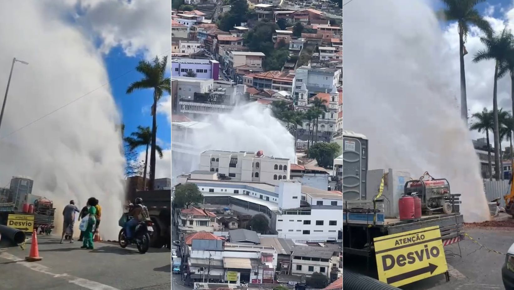 Rompimento de adutora em Nova Lima (MG): abastecimento de água deve ser normalizado neste domingo (13)