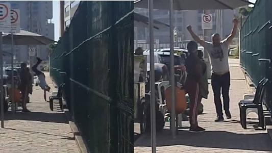 Advogada também flagrou motorista comemorando divórcio em Contagem (MG)