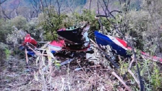 Aeronave caiu na localidade próxima ao Pico do Ana Moura, entre Timóteo e Jaguaraçu