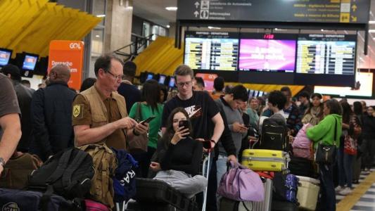 Aeroporto de Congonhas foi afetado com atrasos e cancelamentos