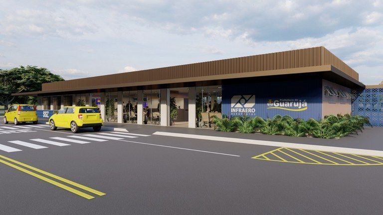 Ministério de Portos e Aeroportos autoriza início das obras do aeroporto de Guarujá