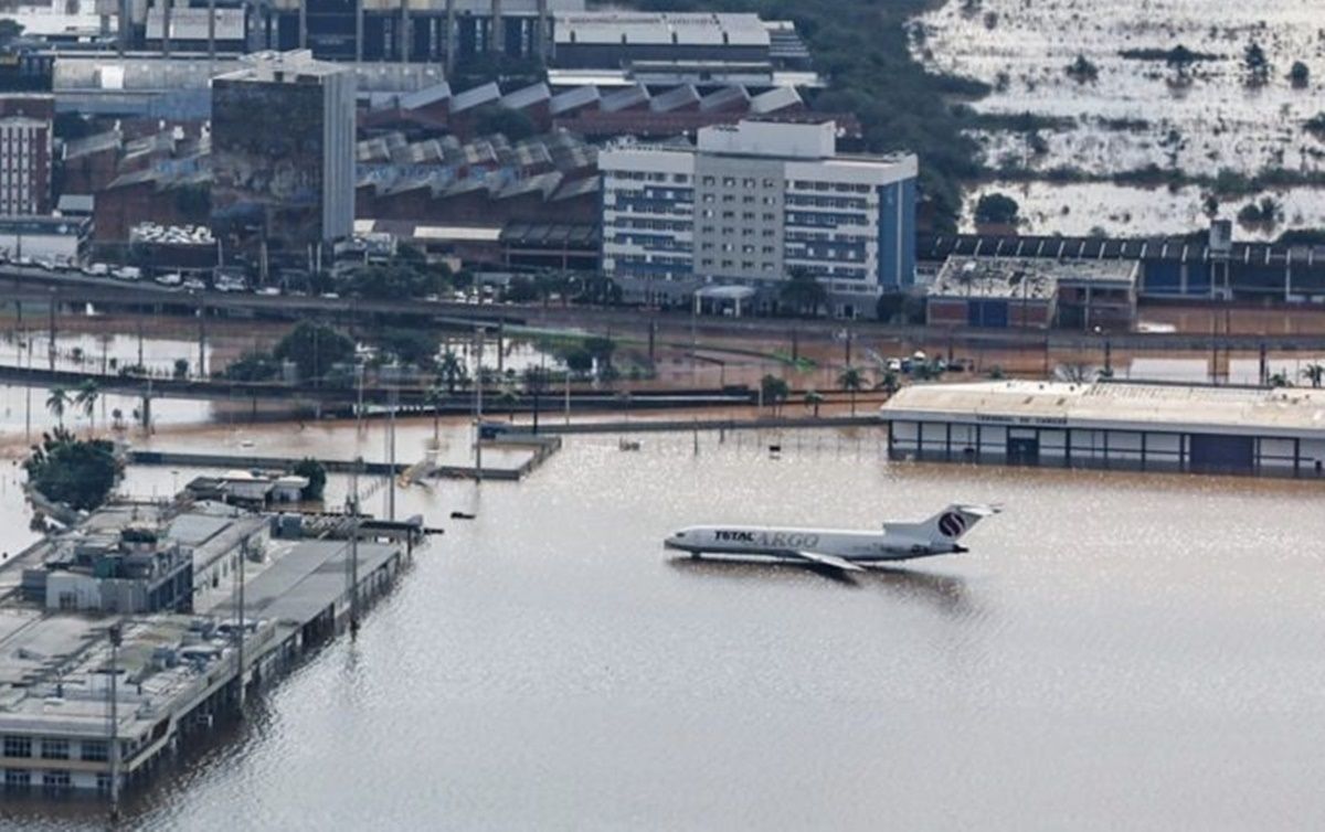 Aeroporto de Porto Alegre investiu milhões em sistema contra inundações antes das chuvas do RS