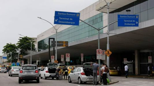 Aeroporto Santos Dumont, no Rio de Janeiro