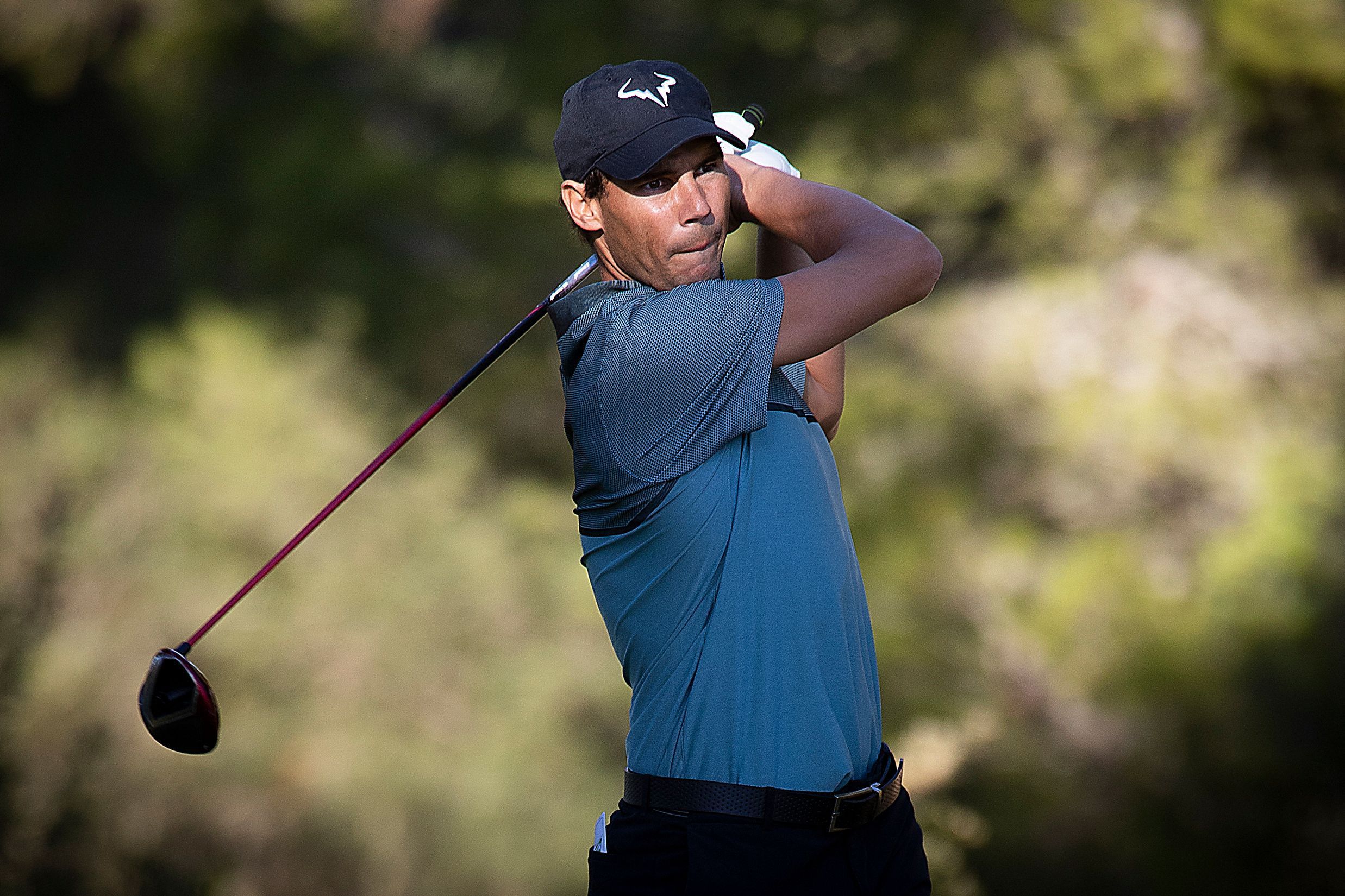 Rafael Nadal disputa torneio de golfe quatro dias após se aposentar do tênis