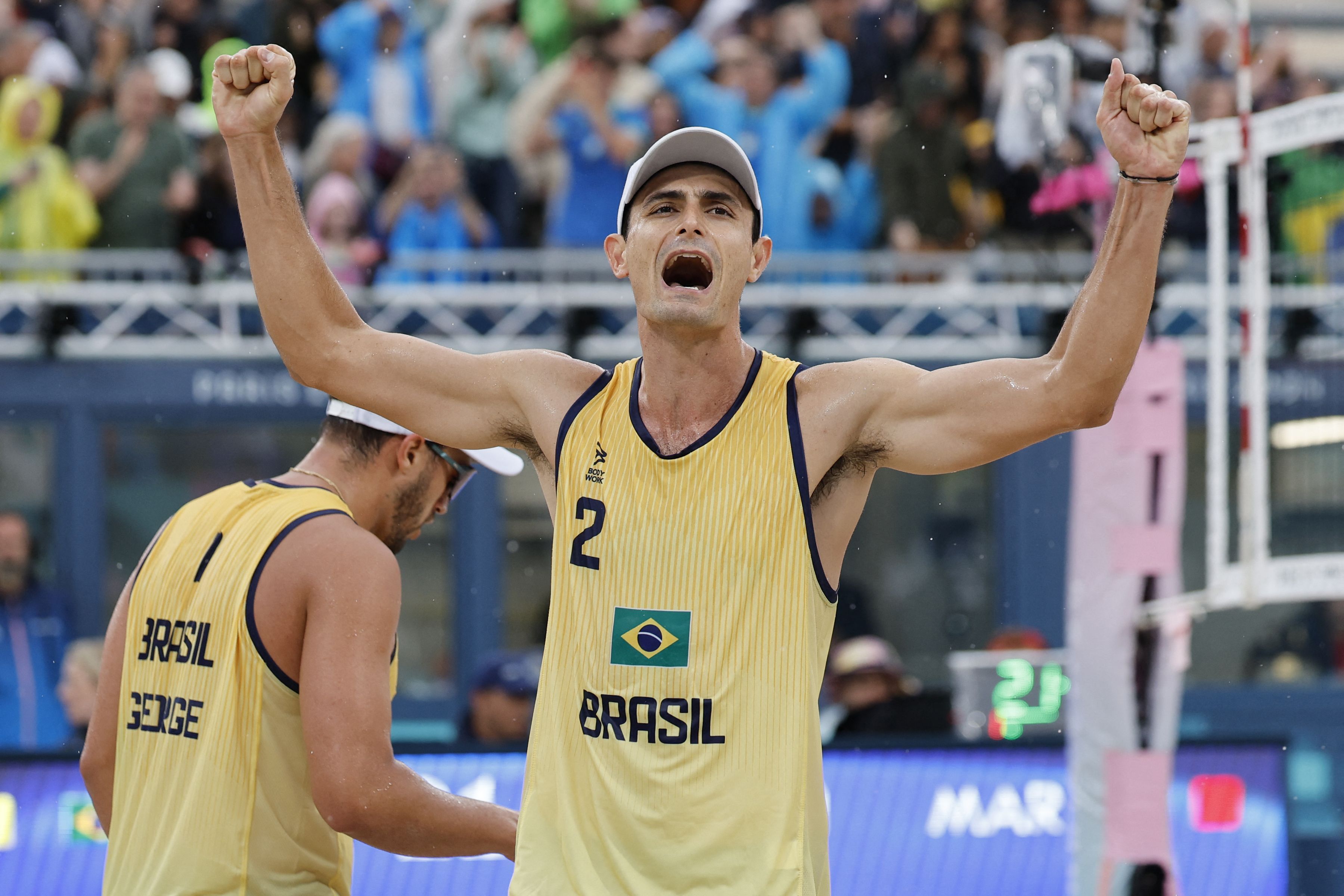 Paris 2024: dupla brasileira estreia com vitória no vôlei de praia