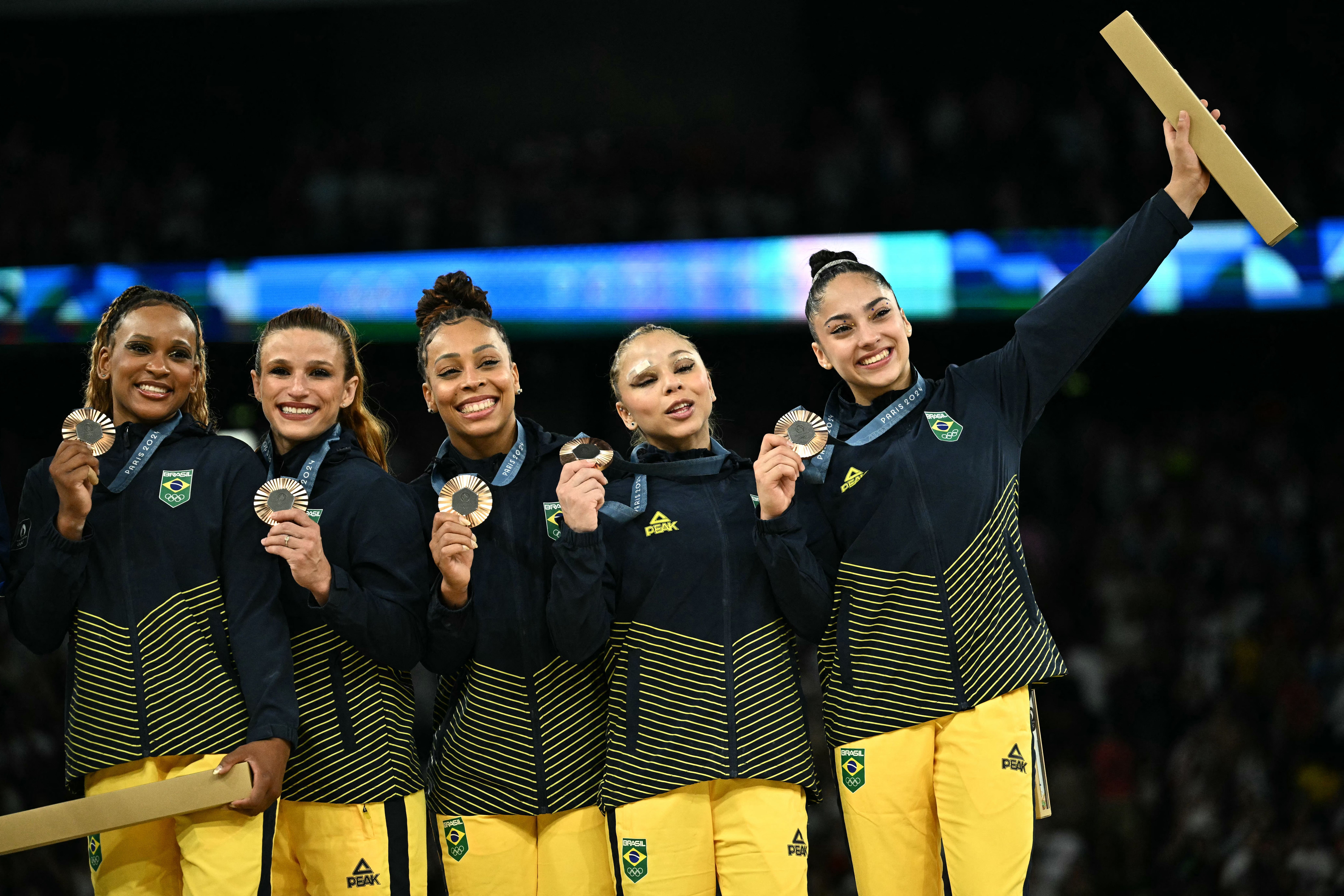Faz o pix! Quanto as ginastas vão receber pela medalha de bronze em Paris 2024