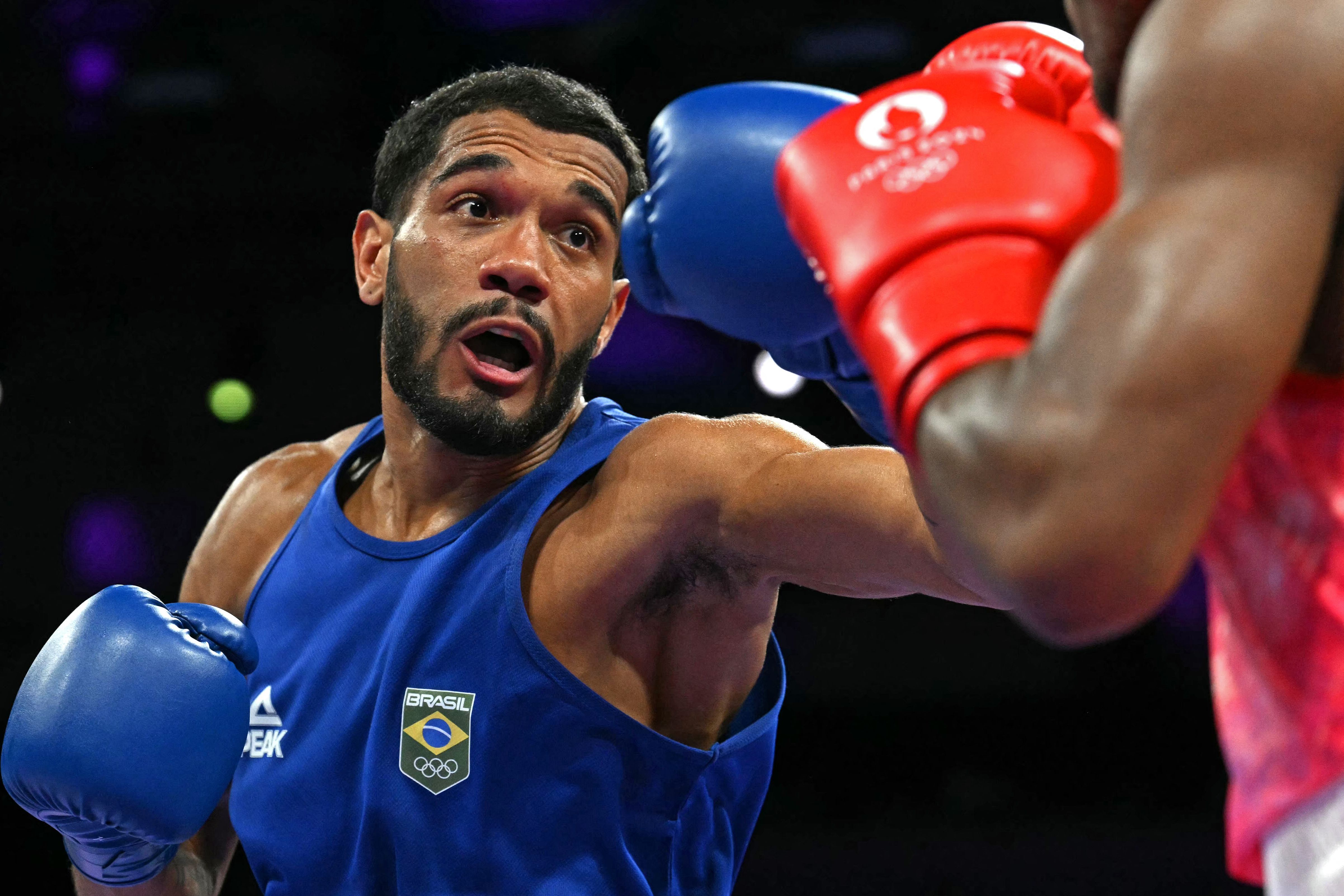 Paris 2024: Bolinha perde para americano e é eliminado no boxe