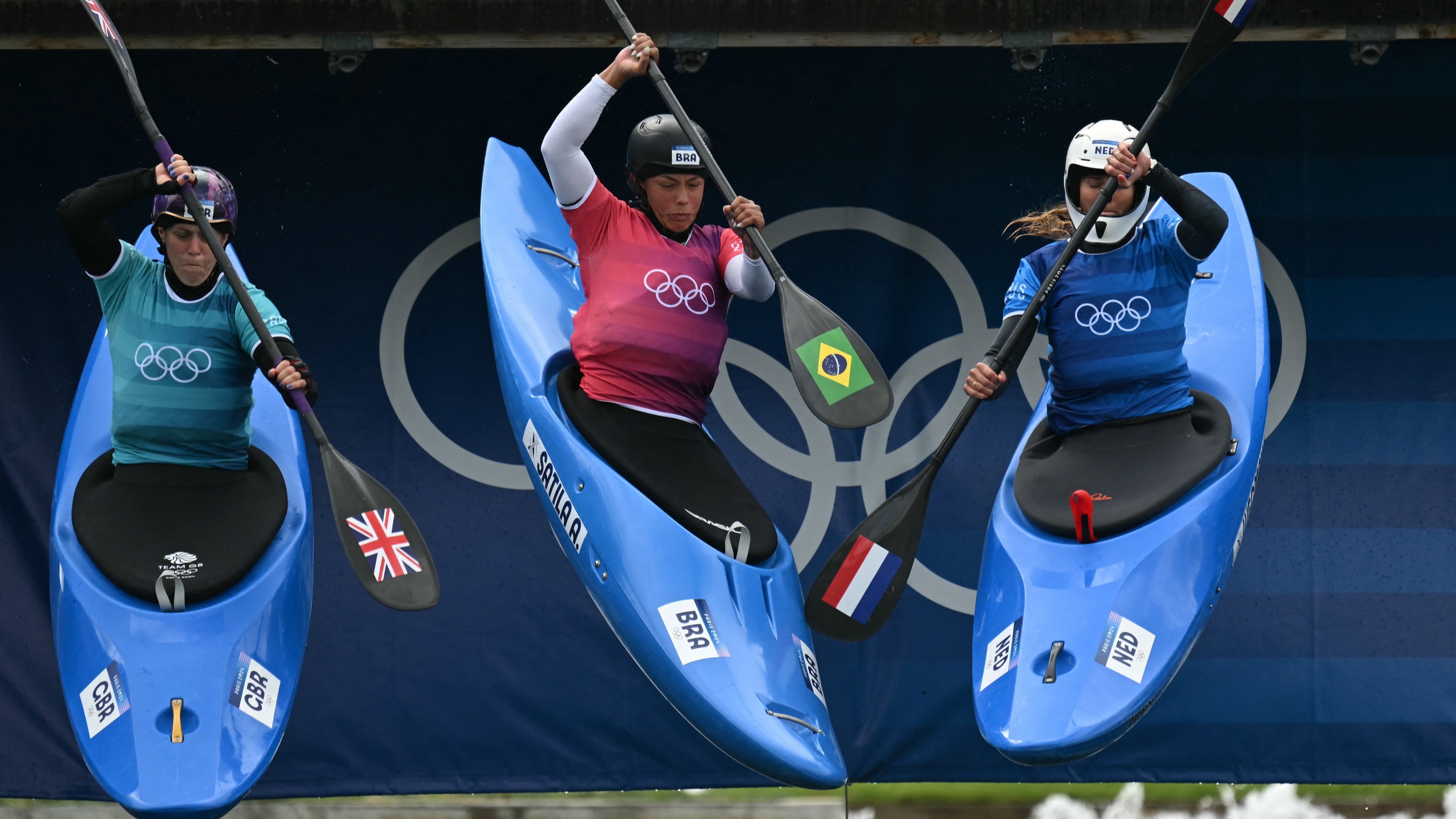 Ana Sátila avança às quartas na canoagem slalom, e Pepê Gonçalves é eliminado