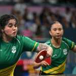 Paris 2024: Brasil perde para Coreia do Sul e cai nas equipes femininas do tênis de mesa