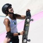 Paris 2024: Dora Varella vai bem, mas fica sem medalha do Skate Park Feminino