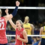 Vôlei feminino: Brasil perde para os EUA e fica fora da final de Paris 2024