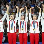 Paris 2024: China surpreende conquista ouro inédito na Ginástica Rítmica