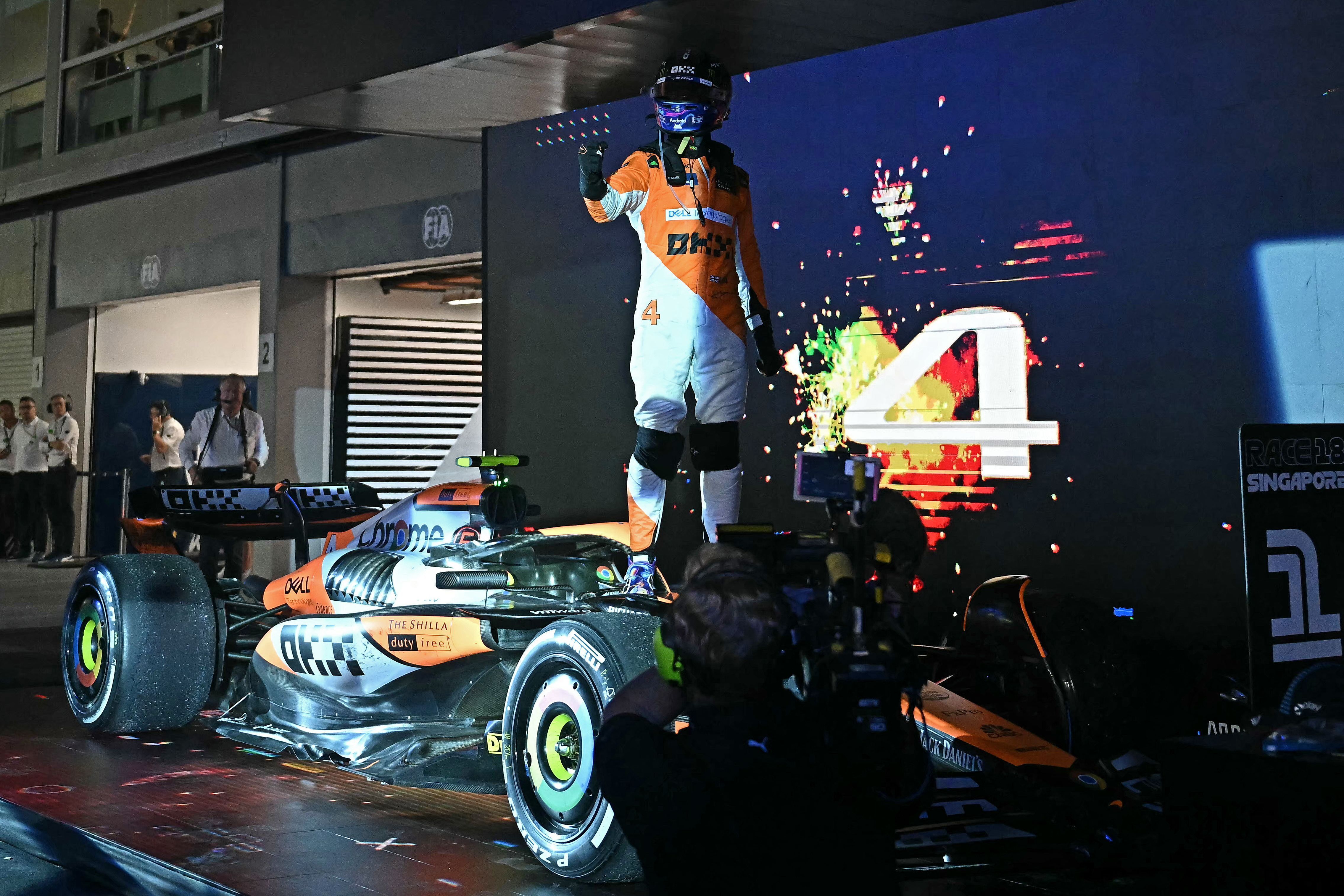 Fórmula 1: Lando Norris vence GP de Singapura após fim de semana de destaque