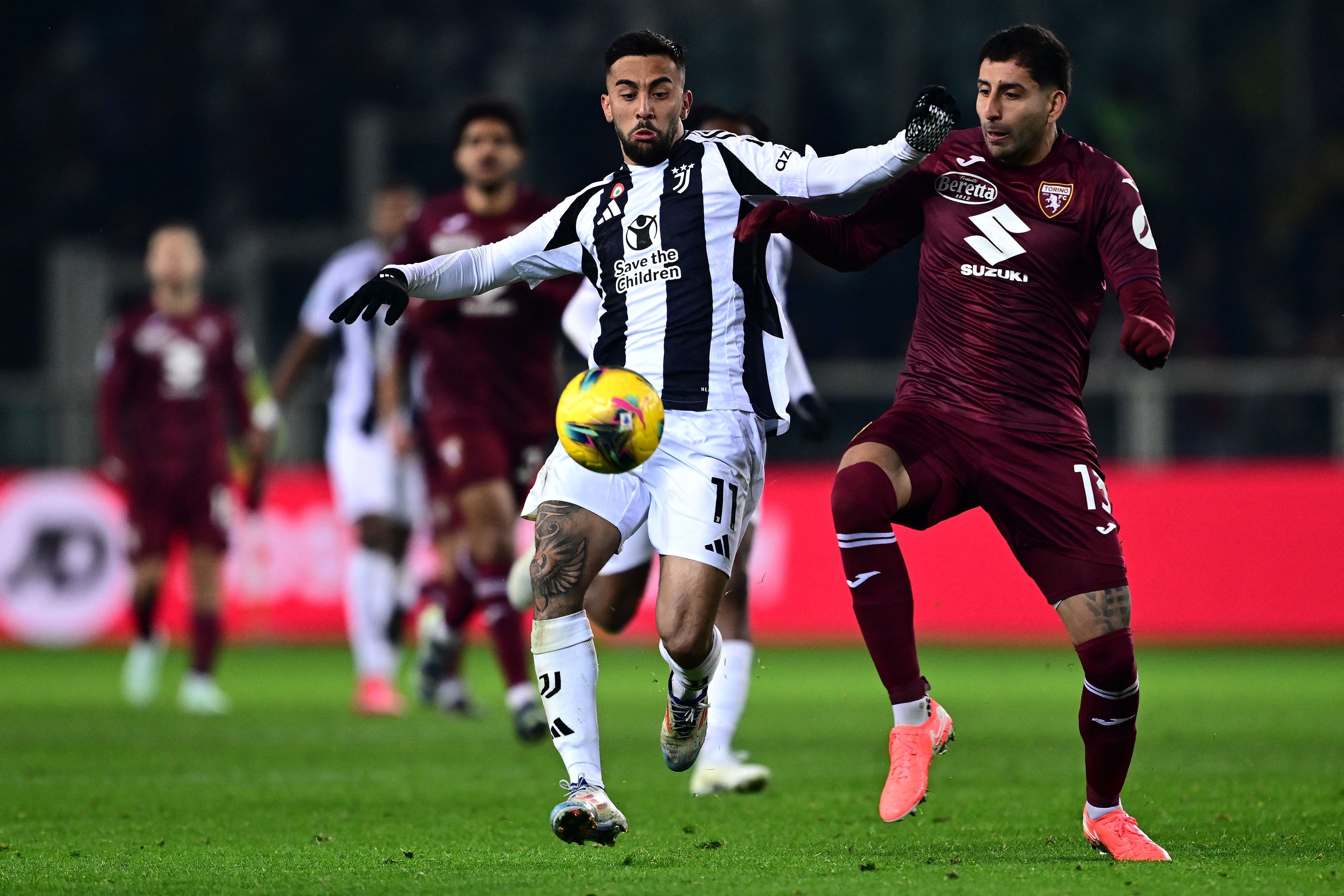 Juventus sai na frente, mas cede empate para o Torino no clássico de Turim