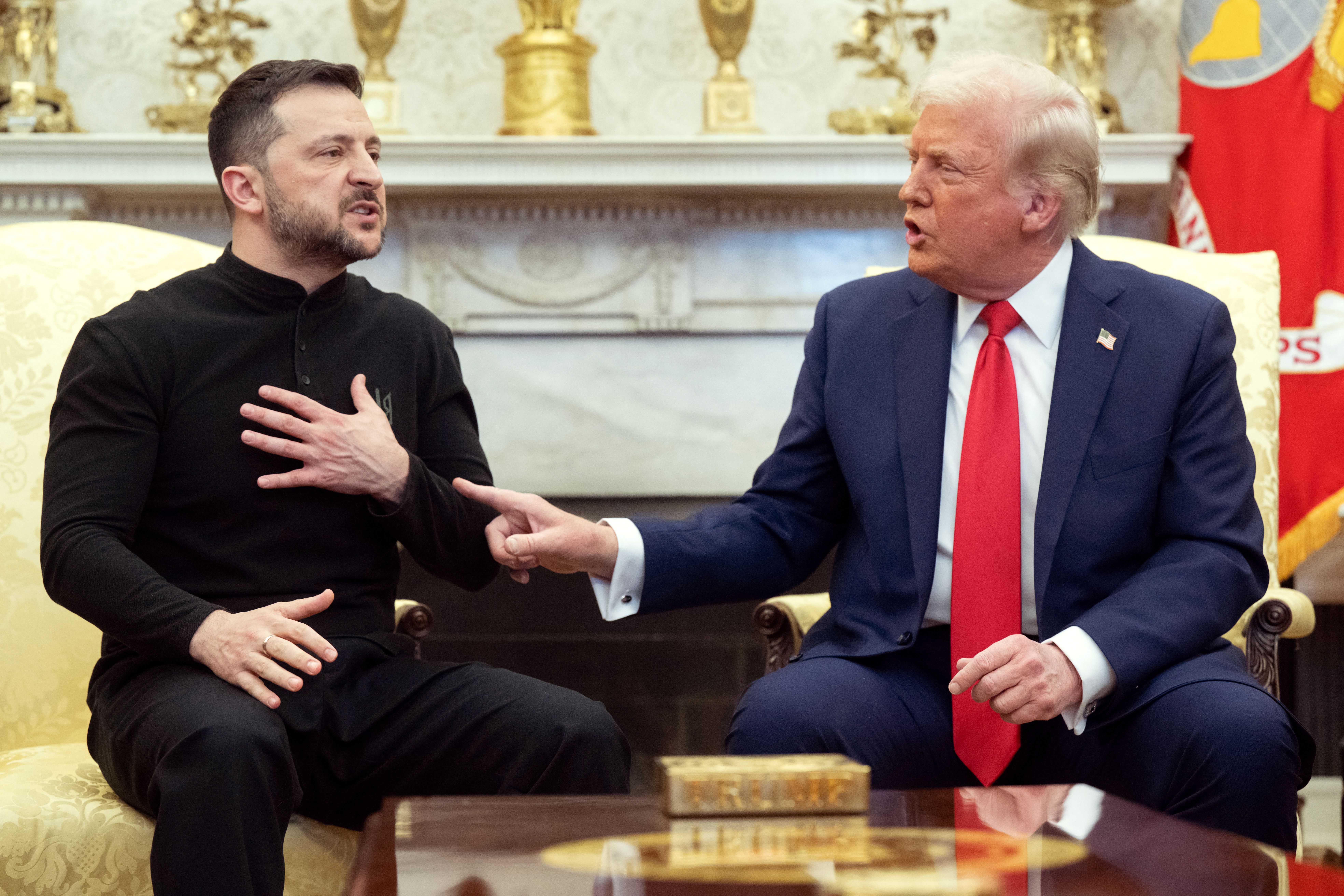 Países reagem a discussão entre Trump e Zelensky