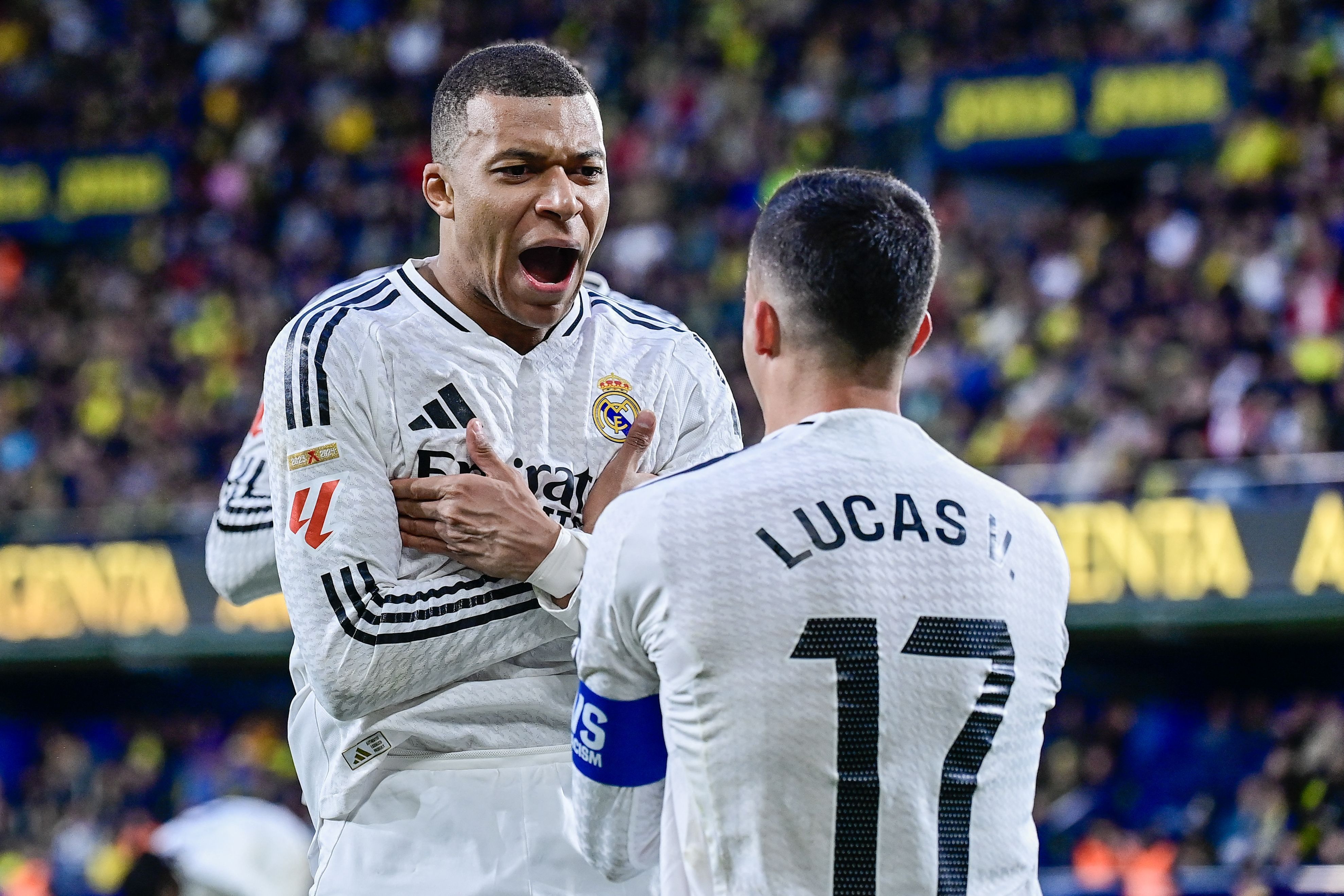 Com atuação impecável de Mbappé, Real vira sobre o Villarreal em La Liga