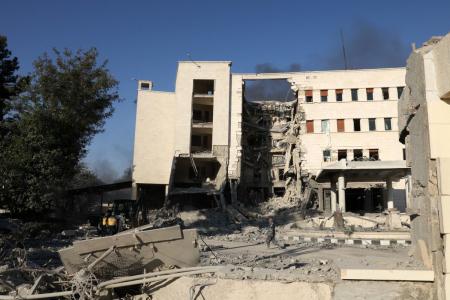 Israel atacou o Ministério da Defesa da Síria nesta quarta-feira (16)