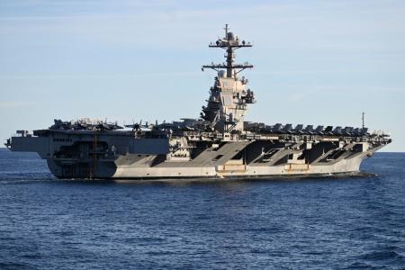 Porta-aviões Gerald R. Ford pode abrigar mais de 75 aeronaves militares