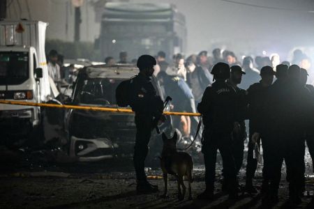 Explosão ocorreu perto de um dos portões da estação de metrô do Forte Vermelho, informou o Corpo de Bombeiros