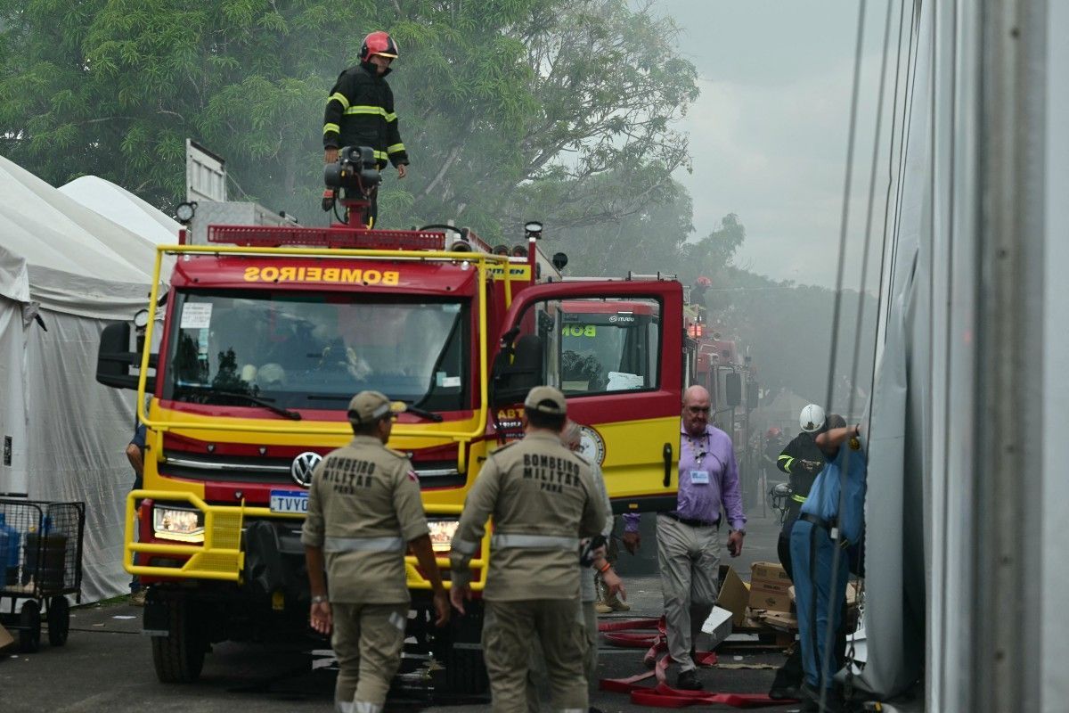Seis pessoas seguem internadas após incêndio que atingiu pavilhões da COP 30 em Belém
