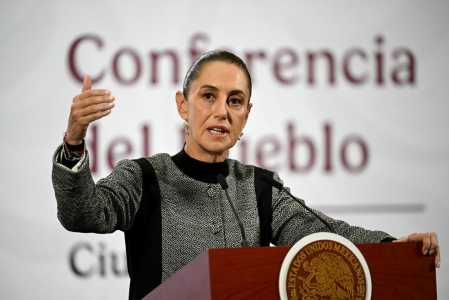 Presidente mexicana precisou interromper rotina de coletivas de imprensa matinais