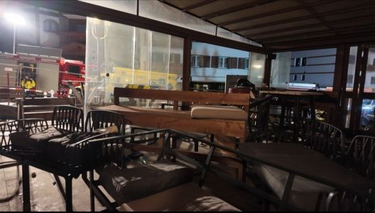 Uma captura de vídeo obtida em 2 de janeiro de 2026 pela Polícia Cantonal de Valais mostra o interior de um bar após um incêndio em Crans-Montana, uma estação de esqui no cantão de Valais, na Suíça.