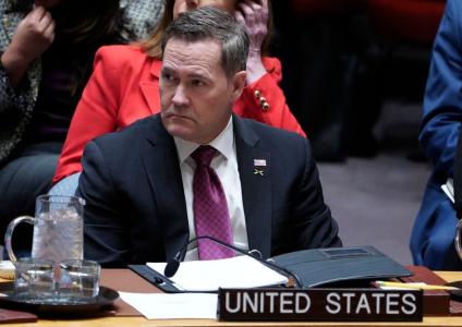 O embaixador dos Estados Unidos na ONU, Michael Waltz