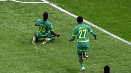 Pape Gueye marcou o gol do título de Senegal na Copa Africana