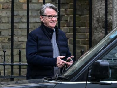 Ex-embaixador britânico nos EUA Peter Mandelson