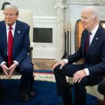 Donald Trump e Joe Biden se encontram em 1ª visita à Casa Branca